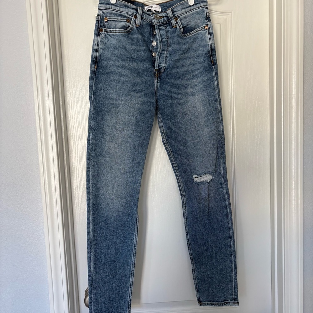 Re/Done Skinny Leg Jean